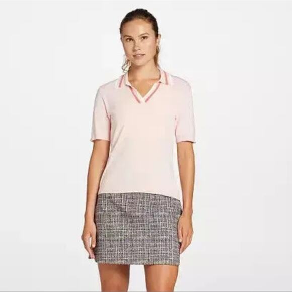 NWT Lady Hagen Women's Contrast Trim Short Sleeve Golf Polo Size XXL - Picture 1 of 8